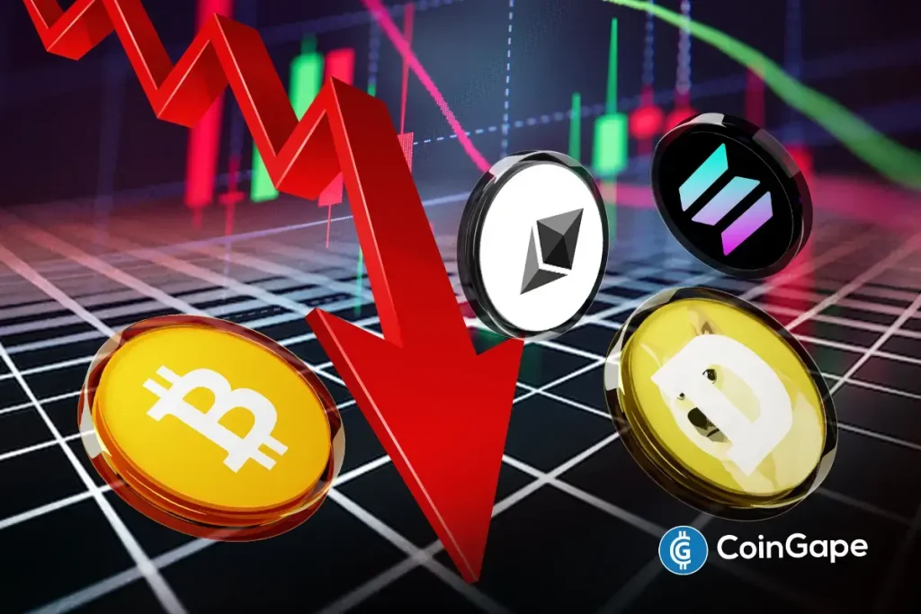 Today’s Cryptocurrency Prices: BTC, ETH, SOL, XRP, SHIB, DOGE, LINK, PEPE, ADA